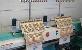 ID#1233 - Tajima TMFX - C1202 Commercial Embroidery Machine.  Year 1997 : 2 : 12 - www.TheEmbroideryWarehouse.com